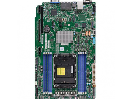 SUPERMICRO MB LGA4677, C741, 8x DDR5 ECC, 10xNVMe, 10xSATA3, 1xM.2, PCIe 5.0/(x32,x8),2x 10Gb LAN,IPMI, WIO, MBD-X13SEW-TF-O
