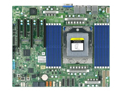 SUPERMICRO MB 1xSP5 (Epyc 9004), 12x DDR5, 8x SATA+6x NVMe/16xSATA+4xNVMe, 2x M.2, PCIe 5.0 (3 x16, 2 x8), 2x1Gb,IPMI, MBD-H13SSL-N-B
