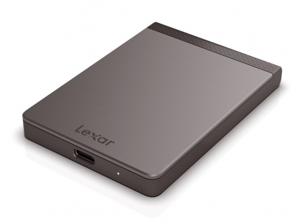 Lexar externí SSD 512GB SL200 USB 3.1 (čtení/zápis: 550/400MB/s), LSL200X512G-RNNNG