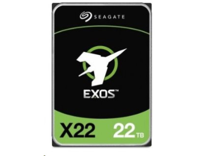 SEAGATE Exos X22 512E/4KN (3.5'/ 22TB/ SATA 6Gb/s / 7200rpm), ST22000NM001E