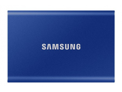 Samsung externí SSD 1TB T7 USB 3.2 Gen2 (prenosová rychlost až 1050MB/s) modrá, MU-PC1T0H/WW