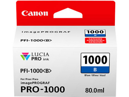 Canon PFI-1000 B, modrý, 0555C001