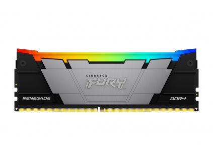 Kingston FURY Renegade/DDR4/16GB/3600MHz/CL16/2x8GB/RGB/Black, KF436C16RB2AK2/16
