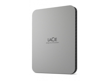 Ext. HDD LaCie Mobile Drive 1TB USB-C stříbrná, STLP1000400