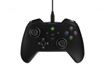 Drátový gamepad Genesis MANGAN 300, pro PC/Switch/Mobil, černý, NJG-2103