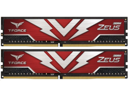 DIMM DDR4 64GB 3000MHz, CL16, (KIT 2x32GB), T-FORCE ZEUS Gaming Memory (Red), TTZD464G3000HC16CDC01