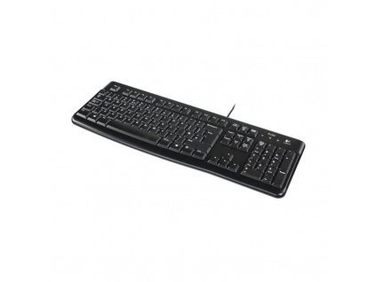 Logitech K120 keyboard Wired - USB, Hungarian layout, black, 920-002640