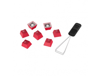 HyperX Rubber Keycaps - Red, 519T6AA#ABA