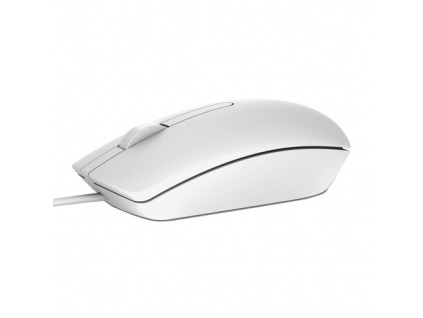 Dell Optical Mouse-MS116 - White, 570-AAIP