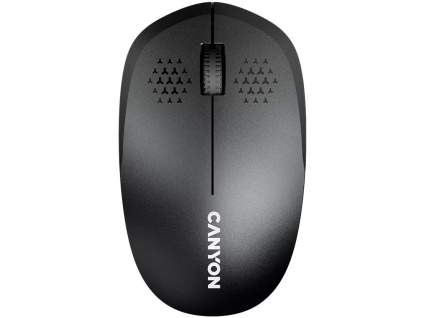 CANYON myš optická bezdrátová MW-4, 1200 dpi,3 tl., Bluetooth, AA baterie, černá, CNS-CMSW04B