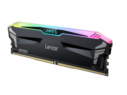 Lexar ARES DDR5 32GB (kit 2x16GB) UDIMM 6800MHz CL34 XMP 3.0 & EXPO - RGB, Heatsink, černá, LD5U16G68C34LA-RGD