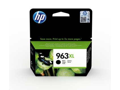 HP Ink Cartridge č.963 black XL, 3JA30AE
