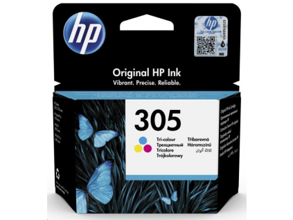 HP Ink Cartridge č.305 color, 3YM60AE