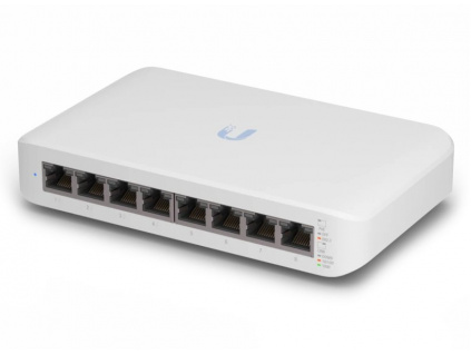 Ubiquiti UniFi Switch Lite 8 PoE - 8x GbE, 4x PoE+ (PoE budget 52W), USW-Lite-8-POE