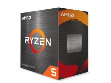 AMD cpu Ryzen 5 5500 AM4 Box (s chladičem, 3.6GHz / 4.2GHz, 16MB cache, 65W, 6x jádro, 12x vlákno) Zen3 Cezanne 7nm CPU, 100-100000457BOX