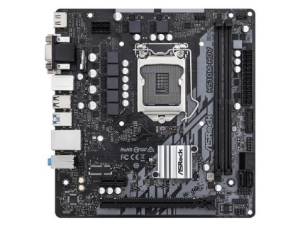 ASROCK H510M-HDV R2.0 (intel 1200, 2xDDR4 3200MHz, 4xSATA3, VGA+DVI +HDMI, 1xGLAN, mATX), H510M-HDV R2.0