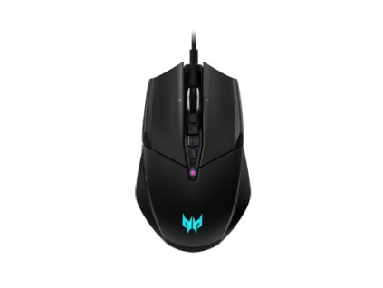ACER GAMING MOUSE - max. 19000dpi,10 programovatelných tlačítek, 4 barvy podsvícení,životnost 20 mil. kliknutí, GP.MCE11.01Q
