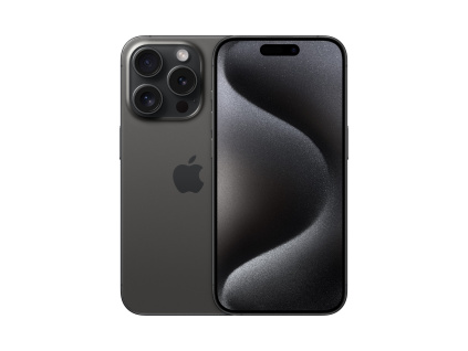 Apple iPhone 15 Pro/1TB/Black Titan, MTVC3SX/A
