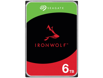 Seagate IronWolf 6TB HDD / ST6000VN006 / Interní 3,5" / 5400 rpm / SATA 6Gb/s /256 MB, ST6000VN006