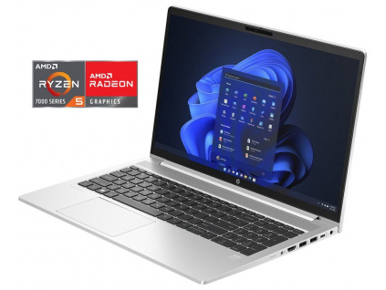 HP ProBook 455 G10/ Ryzen 5 7530U/ 8GB DDR4/ 512GB SSD/ AMD Integrated Graphics/ 15,6"FHD,matný/ W11P/ stříbrný, 968Q1ET#BCM