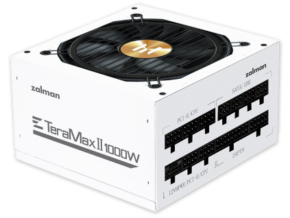 Zalman zdroj ZM1000-TMX2 WH/ 1000W / ATX3.0 / active PFC / modulární / 80 Plus Gold / bílý, ZM1000-TMX2 WH