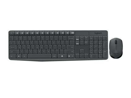 Logitech Wireless Combo MK235 - INTNL - Czech Layout, 920-007933