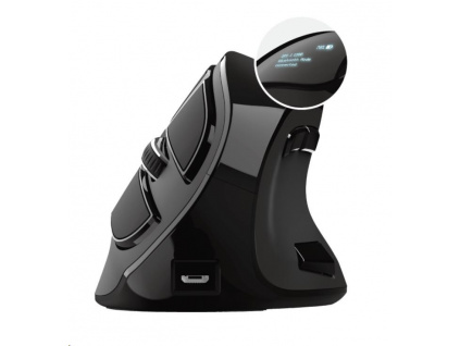TRUST ergonomická Myš Voxx Rechargeable Ergonomic Wireless Mouse, 23731