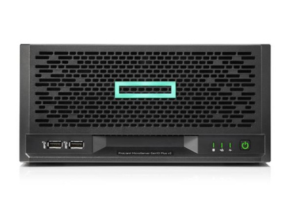 HPE PL MicroServer g10 Plus v2 Xeon E-2314 (4core, 2.8GHz) 16GB RAM 2x1TB SATA HDD VROC 4LFF NHP 4x1Gb 5let záruka, P54654-421//Dasa