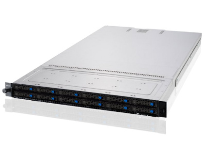 ASUS RS500A 1U server SP3, 16x DDR4 ECC R, 12x NVMe/SATA, OCP3.0, 2x 800W (plat), 2x 1Gb LAN, IPMI, 90SF01R1-M00220