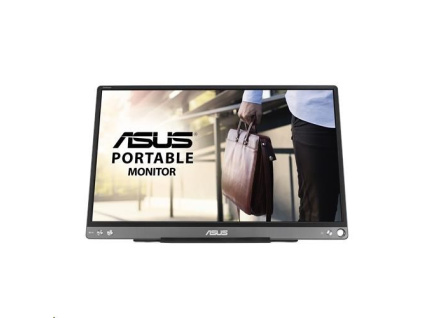 ASUS LCD 15.6" MB16ACE 1920x1080 ZenScreen USB Type-C Portable IPS FF Compatible with USB Type-A Auto-Rotate - pololesk, 90LM0381-B04170