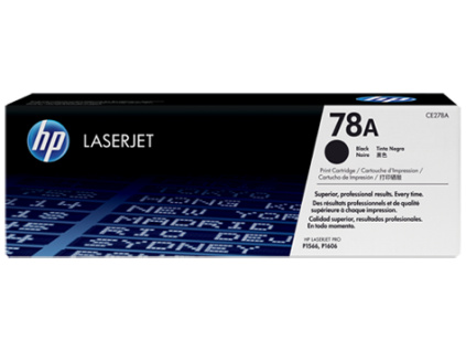 HP LaserJet CE278A Black Print Cartridge, CE278A