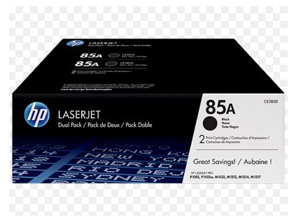 HP Toner č.85A LaserJet čierny 2-Pack, CE285AD