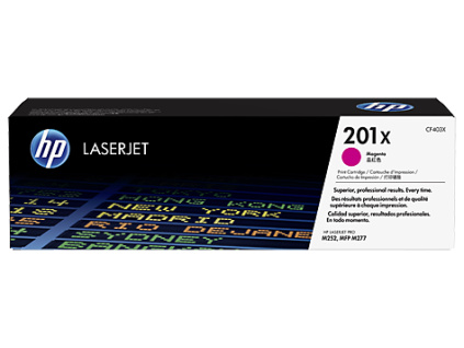 HP Toner č.201X LaserJet purpurovy, CF403X