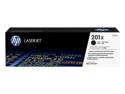 HP Toner 201X LaserJet Black, CF400X