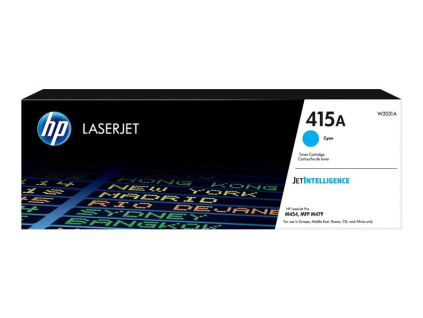HP Toner č.415A LaserJet azurovy, W2031A