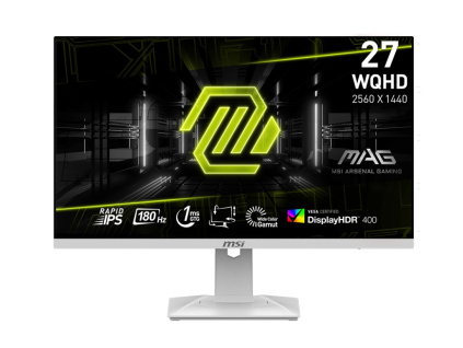 MSI MAG/274QRFW/27''/IPS/QHD/180Hz/1ms/White/3R, MAG 274QRFW