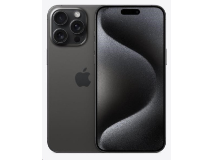APPLE iPhone 15 Pro Max 256 GB Black Titanium / rozbaleno, mu773sx/a
