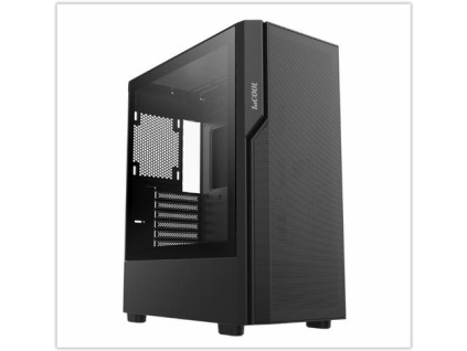 1stCOOL Middle Tower GAMER 5, ATX black černý, bez zdroje, fulltower ATX (USB3+ Audio) (PC case), ML-GAMER5-AU-USB3