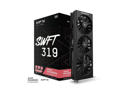 XFX AMD Radeon RX 6800 XT Speedster SWFT 319 CORE 16GB GDDR6, 3xDP HDMI, RX-68XTAQFD9