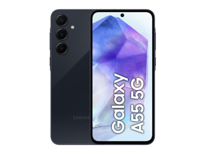 Samsung GALAXY A55 5G, 256GB DUOS, modro-černá, SM-A556BZKCEUE