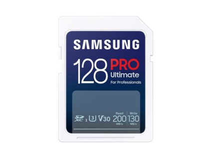 Samsung SDXC 128GB PRO ULTIMATE + USB adaptér, MB-SY128SB/WW