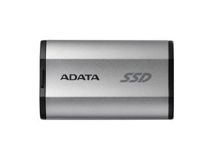 ADATA External SSD 4TB SD810 USB 3.2 USB-C, Stříbrná, SD810-4000G-CSG