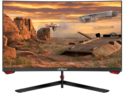 DAHUA 27" LED LM27-E230C/ herní/ VA panel/ 1920x1080 (FHD)/ 3000:1/ 5ms/ 250 cd/m2/ HDMI/ DP/ VESA 75x75/ černý, LM27-E230C