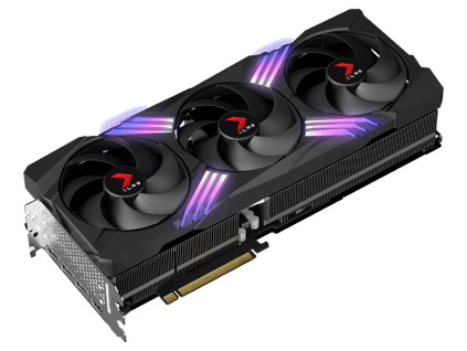 PNY GeForce RTX 4080 SUPER 16GB XLR8 Gaming VERTO Triple Fan OC / 16GB GDDR6X / PCI-E / 3x DP / 1x HDMI, VCG4080S16TFXXPB1-O