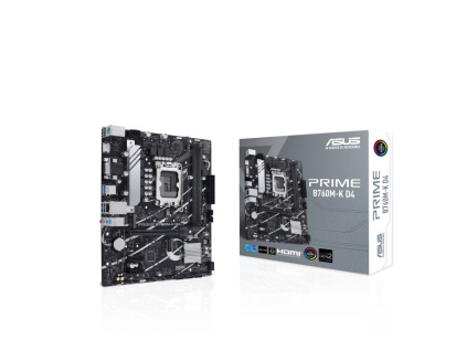 ASUS MB Sc LGA1700 PRIME B760M-K DDR4, Intel B760, 2xDDR4, 1xHDMI, 1xVGA, mATX, 90MB1DS0-M1EAY0