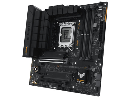 ASUS TUF GAMING B760M-PLUS WIFI / Intel B760 / LGA1700 / 4x DDR5 / 2x M.2 / DP / HDMI / 1x USB-C / WIFI / mATX, 90MB1ET0-M1EAY0