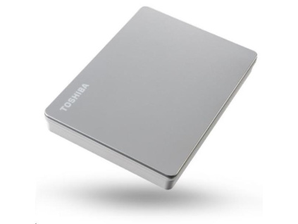 TOSHIBA HDD CANVIO FLEX 1TB, 2,5", USB 3.2 Gen 1, stříbrná / silver, HDTX110ESCAA