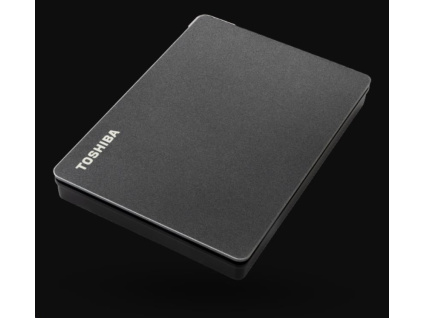 TOSHIBA HDD CANVIO GAMING 2TB, 2,5", USB 3.2 Gen 1, černá / black, HDTX120EK3AA