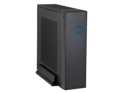 CHIEFTEC skříň Compact Series/mini ITX, IX-03B, Black, Alu, 120W adaptér CDP-120ITX, IX-03B-120W