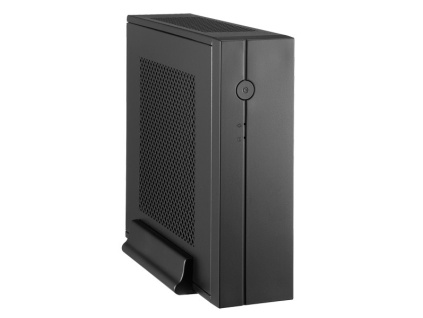 CHIEFTEC skříň Compact Series/mini ITX, IX-01B-OP, Black, bez zdroje, IX-01B-OP
